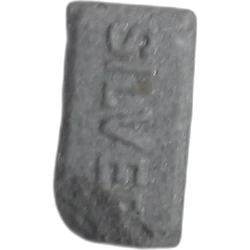 Grey Silver ecstasy pill (XTC) — MDMA 83mg — Madrid, Spain