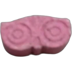 Pink Trip Advisor ecstasy pill (XTC) — MDMA 136mg — Jaén, Spain