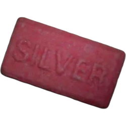 Pink Silver ecstasy pill (XTC) — MDMA 181mg — Madrid, Spain