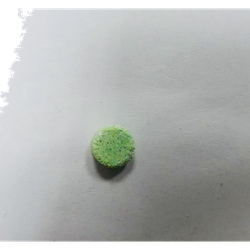 Green Unknown pill — 2C-B 5mg — Madrid, Spain
