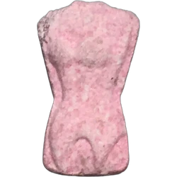 Pink Jean Paul Gautier ecstasy pill (XTC) — MDMA 270mg — Barcelona, Spain