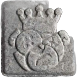 Grey Dog_crown ecstasy pill (XTC) — MDMA 240mg — Zürich, Switzerland