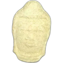 White Buda ecstasy pill (XTC) — MDMA 106mg — Madrid, Spain