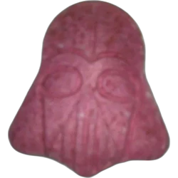 Pink Darth Vader ecstasy pill (XTC) — MDMA 141mg — Madrid, Spain