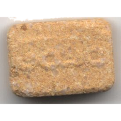 Purple Gold ecstasy pill (XTC) — MDMA 157mg — Barcelona, Spain