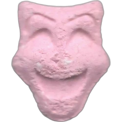 Pink Mascara ecstasy pill (XTC) — MDMA 214mg — Barcelona, Spain