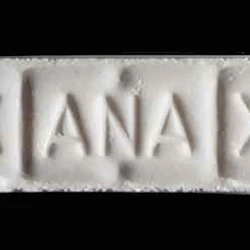 White Xanax pill — Caffeine 89mg; Etizolam 3mg — Bern, Switzerland