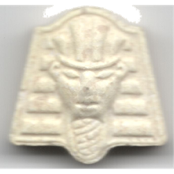 Yellow Pharaoh ecstasy pill (XTC) — MDMA 239mg — Barcelona, Spain