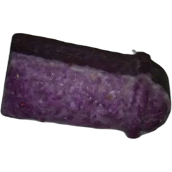 Purple XXX Amsterdammertje pill — MDMA 211mg; Caffeine 3mg — Madrid, Spain