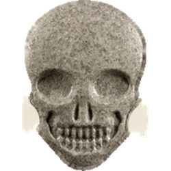 Grey Skull ecstasy pill (XTC) — MDMA 248mg — Zürich, Switzerland