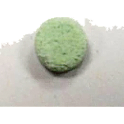Green Android pill — 5-MeO-MiPT — Madrid, Spain