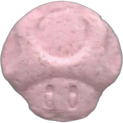 Pink Mushroom pill — MDMA 224mg — Barcelona, Spain