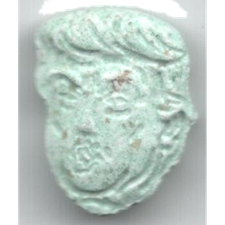 Green Trump ecstasy pill (XTC) — MDMA 213mg — Barcelona, Spain