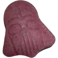 Pink Darth Vader ecstasy pill (XTC) — MDMA 180mg — Madrid, Spain
