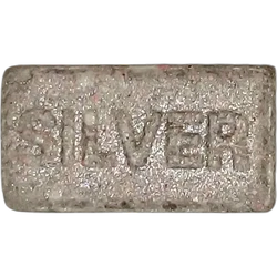 Grey Silver ecstasy pill (XTC) — MDMA — Madrid, Spain