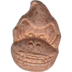 Purple Donkey Kong ecstasy pill (XTC) — MDMA 144mg — Barcelona, Spain