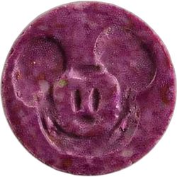 Pink Mickey Mouse pill — 2C-B 13mg; 2C-H 1mg — Zürich, Switzerland