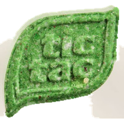 Green Tictac ecstasy pill (XTC) — MDMA 231mg — Zürich, Switzerland