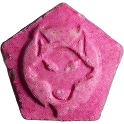 Pink Wolf pill — MDMA 169mg — Zürich, Switzerland