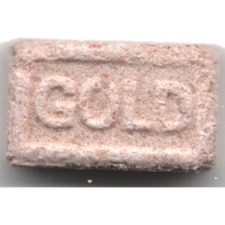 White Gold ecstasy pill (XTC) — MDMA 124mg — Barcelona, Spain