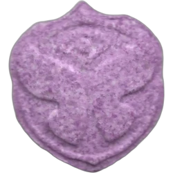 Purple Tomorrowland ecstasy pill (XTC) — MDMA 262mg — Barcelona, Spain