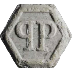 Grey Philipp Plein ecstasy pill (XTC) — MDMA 162mg — Zürich, Switzerland