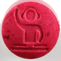 Red Crystals pill — MDMA 182mg — Zürich, Switzerland
