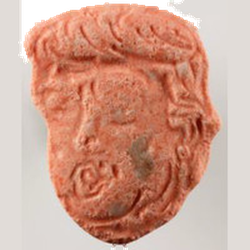 Brown Trump ecstasy pill (XTC) — MDMA 200mg — Zürich, Switzerland