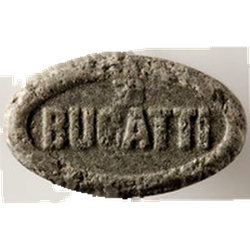 Brown Bugatti ecstasy pill (XTC) — MDMA 226mg — Zürich, Switzerland