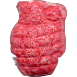 Red Granade ecstasy pill (XTC) — MDMA 107mg — Barcelona, Spain