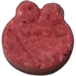 Red Frog ecstasy pill (XTC) — MDMA — Málaga, Spain