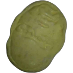 Yellow Carl Cox ecstasy pill (XTC) — MDMA 157mg — Madrid, Spain