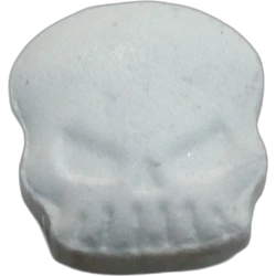 White Skull ecstasy pill (XTC) — MDMA — Ciudad Real, Spain