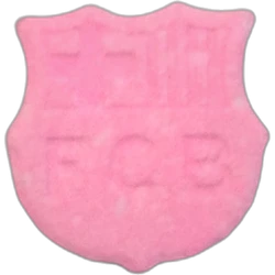Pink Barca ecstasy pill (XTC) — MDMA — Madrid, Spain