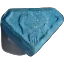 Blue Punisher ecstasy pill (XTC) — MDMA — Granada, Spain