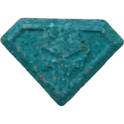 Blue Punisher ecstasy pill (XTC) — MDMA — Granada, Spain