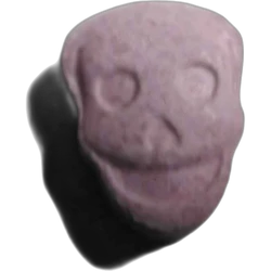 Pink Skull ecstasy pill (XTC) — MDMA — Granada, Spain