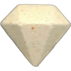 Yellow Diamond ecstasy pill (XTC) — MDMA 137mg — Madrid, Spain