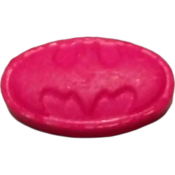 Pink Batman pill — 2C-B 16mg — Barcelona, Spain