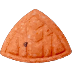 Orange Maybach ecstasy pill (XTC) — MDMA 248mg — Madrid, Spain
