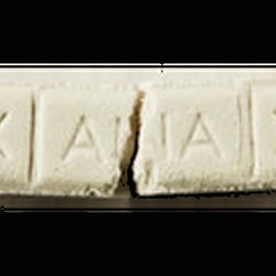 White Xanax pill — Flualprazolam — Zürich, Switzerland