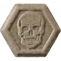 Grey Philipp Plein ecstasy pill (XTC) — MDMA 194mg — Zürich, Switzerland