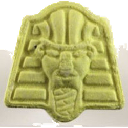 Yellow Pharaoh ecstasy pill (XTC) — MDMA 208mg — Zürich, Switzerland