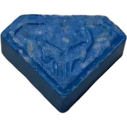 Blue Punisher ecstasy pill (XTC) — MDMA 208mg — Barcelona, Spain