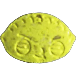 Yellow Crystals pill — MDMA 207mg — Zürich, Switzerland