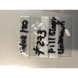 White Unknown pill — Medicamento — Barcelona, Spain