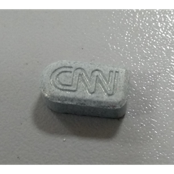 Blue CNN ecstasy pill (XTC) — MDMA 221mg — Málaga, Spain