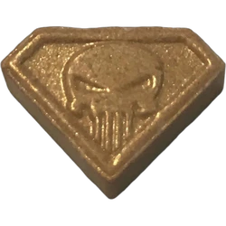 Purple Punisher ecstasy pill (XTC) — MDMA 178mg — Barcelona, Spain