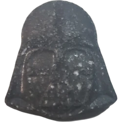 Black Darth Vader ecstasy pill (XTC) — MDMA 137mg — Barcelona, Spain