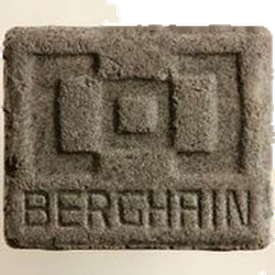 Grey Berghain ecstasy pill (XTC) — MDMA 156mg — Zürich, Switzerland